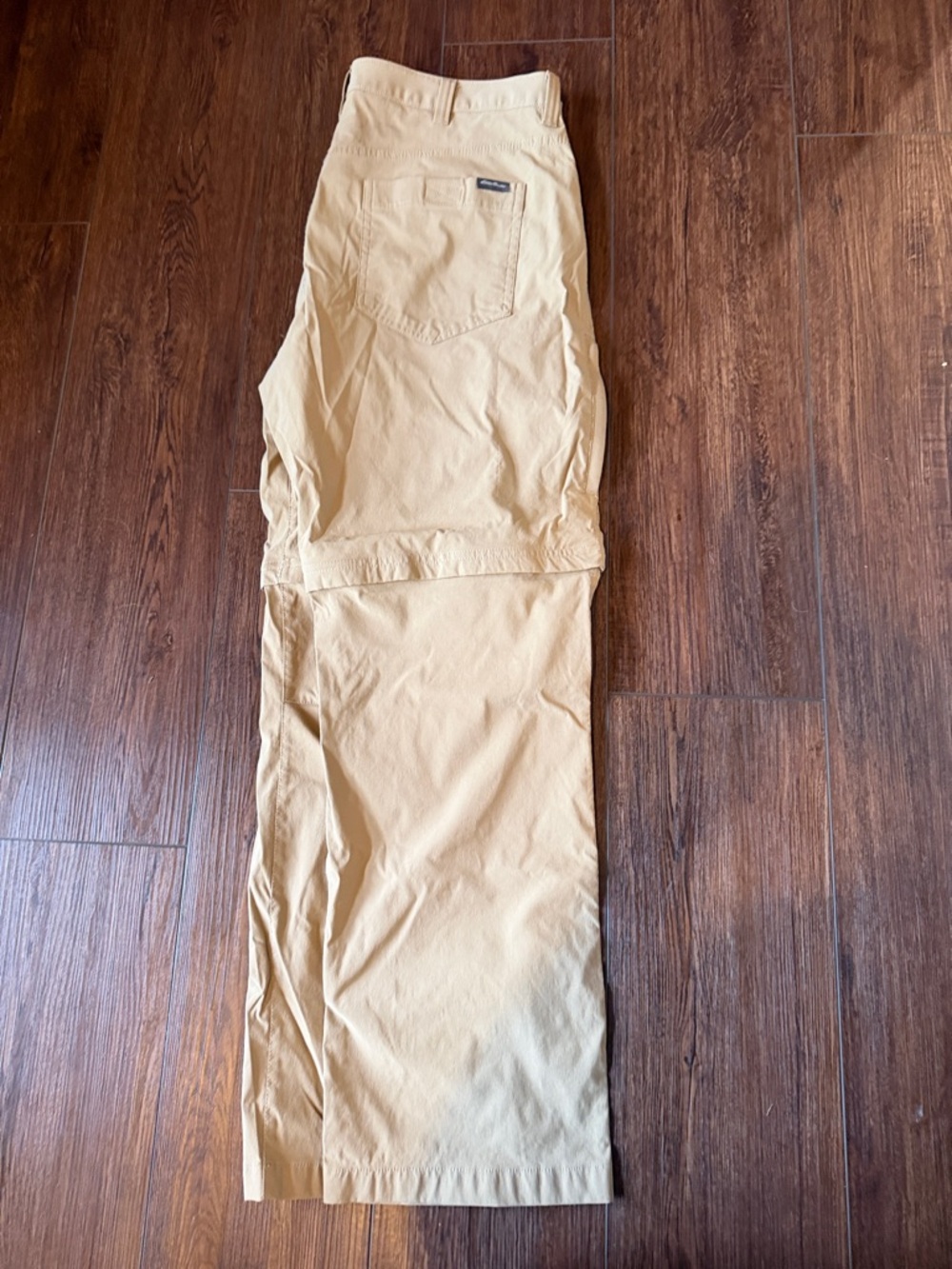 Eddie Bauer Convertible Zip-Off Hiking Pants - Khaki/Beige 38x30
